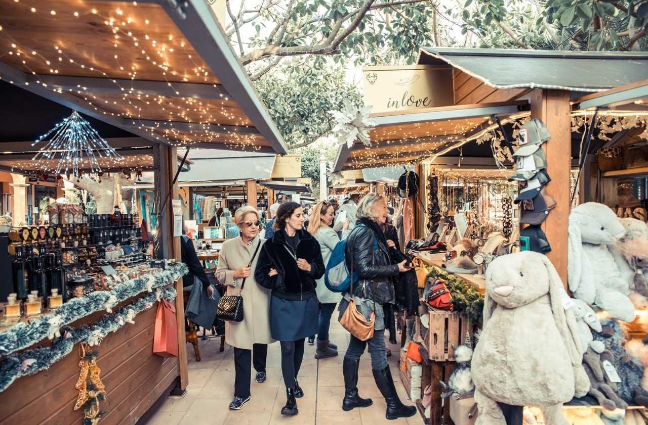 1. Weihnachtsmarkt in Puerto Portals mallorca