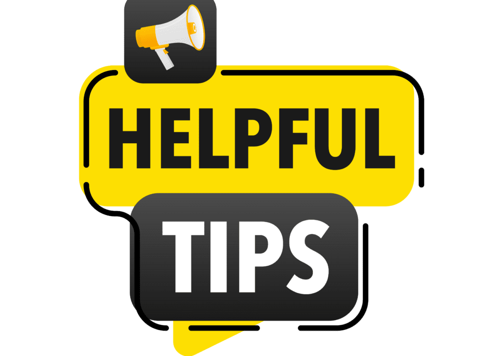 Helpful tipsa
