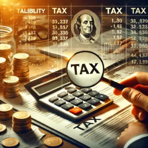 Tax liability and calculation