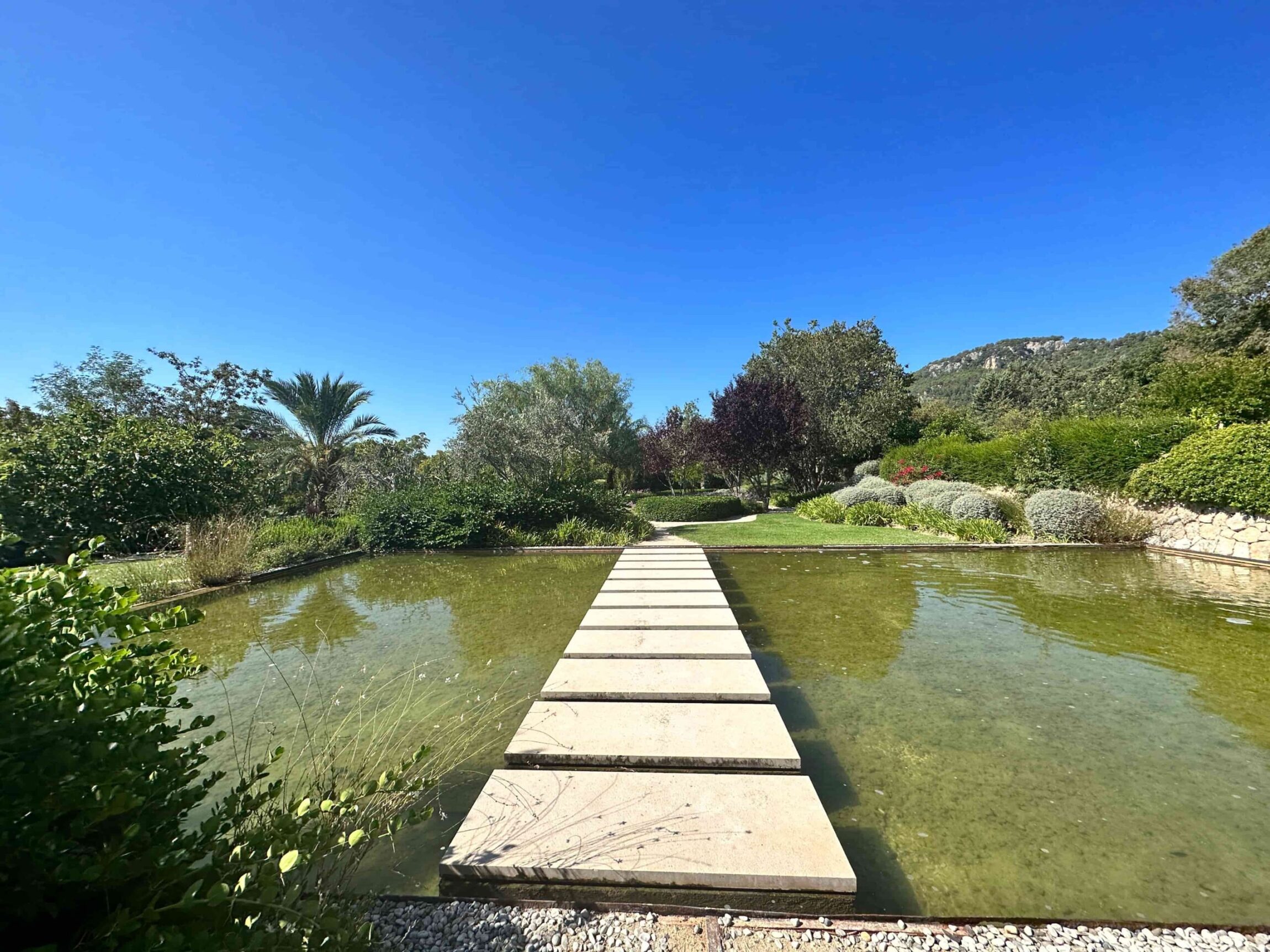 Castell Son Claret Mallorca Jardín