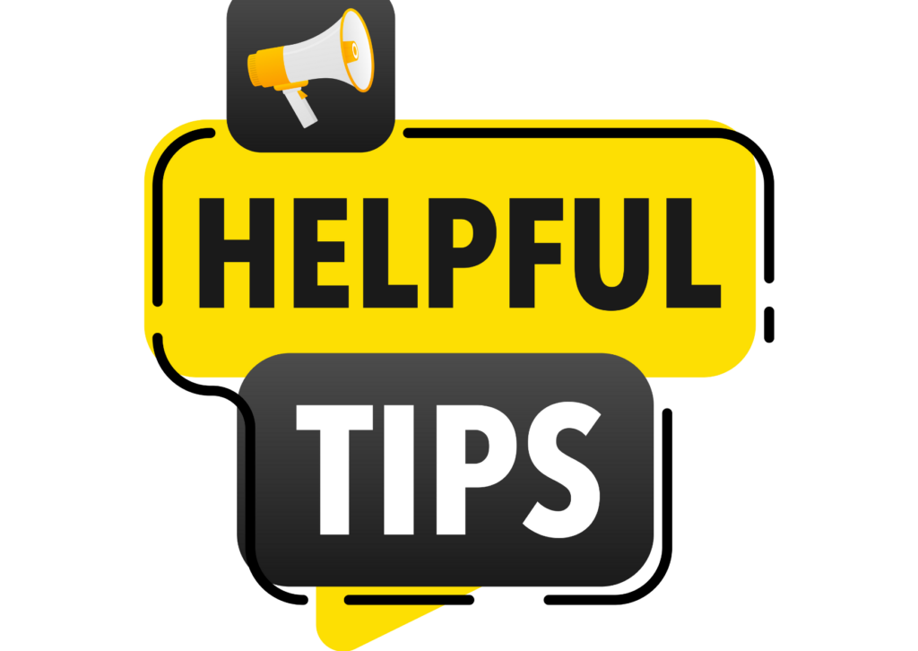 Helpful tipsa