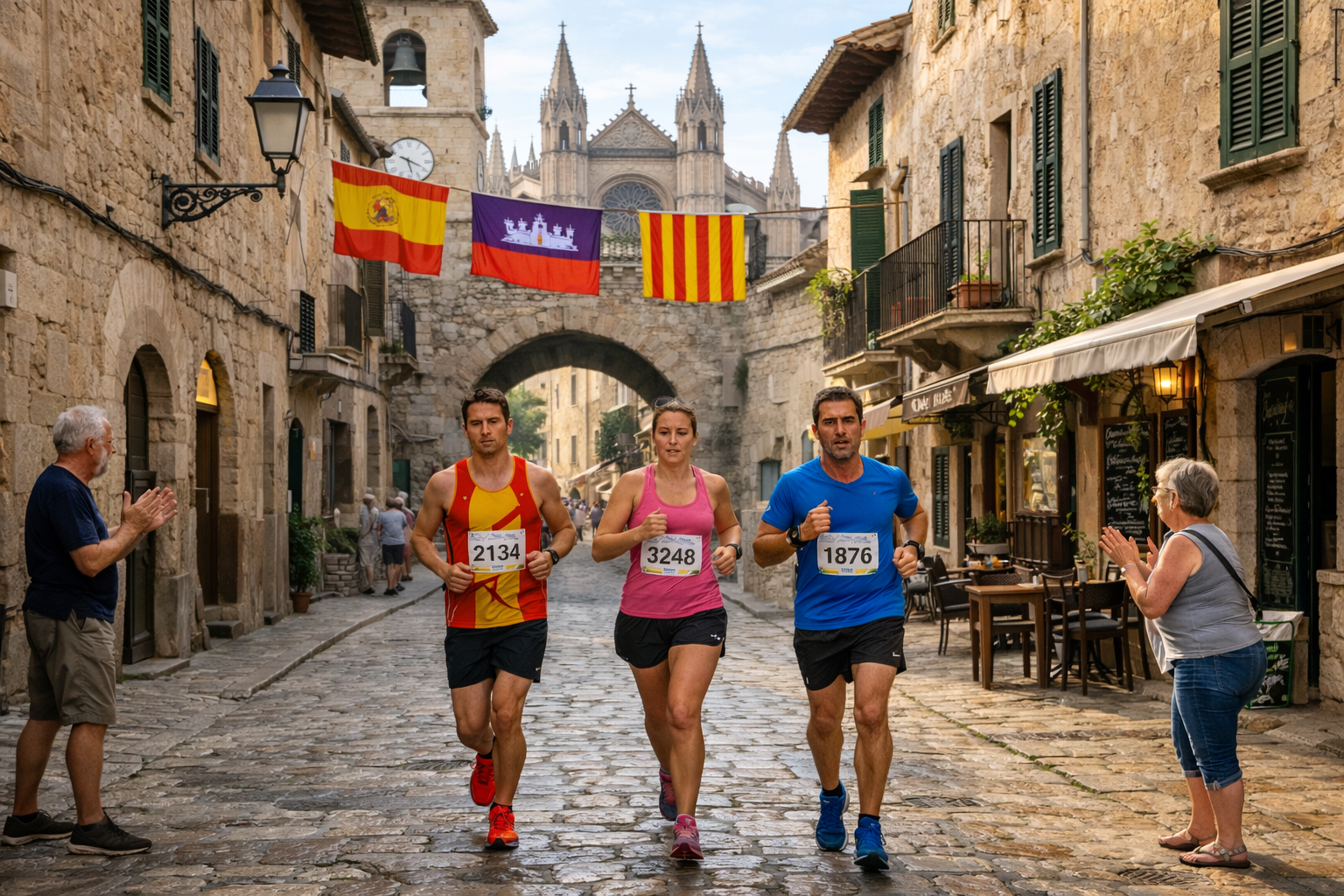 Mallorca Marathon old town Palma de Mallorca
